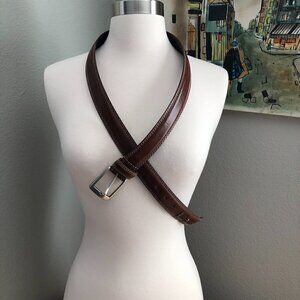 Dockers Leather Belt - Double Stitched